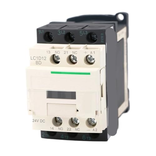 Contacteur magnétique LC1D12BD pour sécuriser moteur électrique 12A 24V