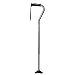Hugo Mobility Quadpod Offset Cane with Ultra Stable Cane Tip, Smoke