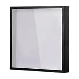 Generico Memory Frame Box – Wood Density Board 22x22cm | Travel Memory Box, Top Loading Shadow Keepsake Display Frame | Ticket Postcard Photo Storage Organizer For Travel Collection Home Decor