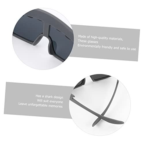 CANIGHT 1 Peça Óculos Em Forma De Tubarão Óculos De Sol De Festa Para Crianças Óculos De Sol Óculos