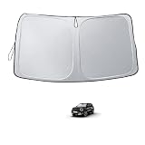 LUWU [Aggiornato] Parasole Auto Compatibile con Citroen C3 Aircross (CC24) 2025 2026 Parasole Parabrezza Interno Pieghevole Protezione UV e Calore Accessori C3