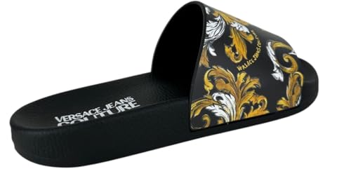 VERSACE JEANS COUTURE Sandal 78VA3SQ3 ZS365 Colour Black G894