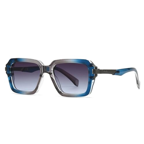 Lunettes de soleil punk bicolores idéales pour vos festivals et sorties en terrasse