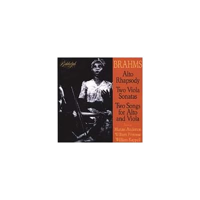 Brahms: Viola Sonatas Nos 1 & 2/Two Lieder, Op.91