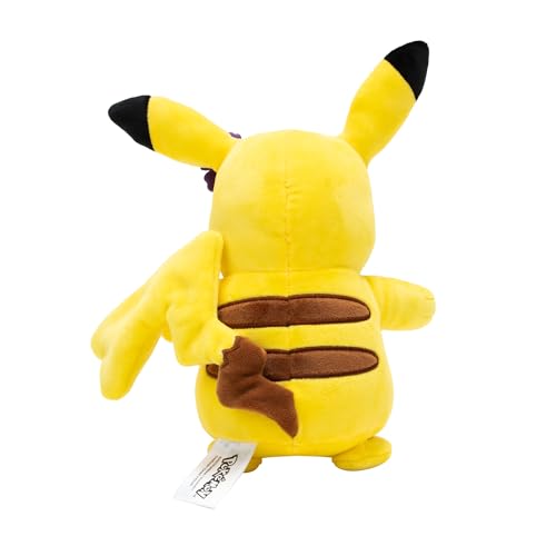 Pokémon PKW3095 Plush Soft Pikachu 20 cm, Gelb Mit Lila Akzent - Image 3