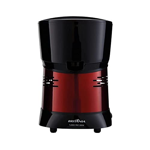 Espremedor De Frutas Britânia Turbo Pro Red 260W Bivolt
