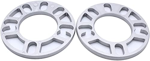 4x 10mm SHLPDFM Wheel Spacer Alloy aluminum Shims 4&5 Stud Universal Spacer 76mm Centre Bore 98mm-120mm PCD