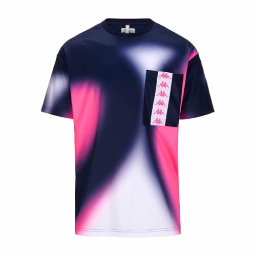 Kappa Banda Fapy Tee Mixte t-shirt streetwear col rond retro