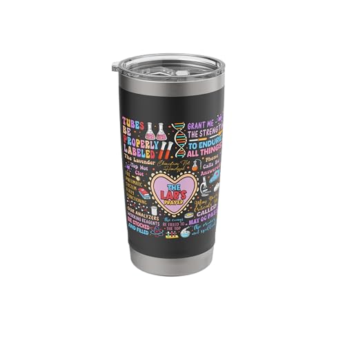 The Lab's Prayer Medical Laboratory Scientist Lab Week 2025 Stainless Steel Insulated Tumbler