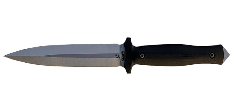RH2 Dague Tactique, Lame 140mm en Acier, Manche G10, Étui Type Kydex, Modèle RH2-SAT-G10-BL