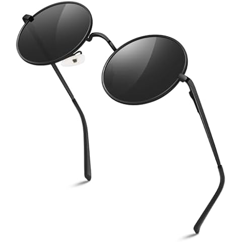 Sunier Polarized Round Sunglasses Cover