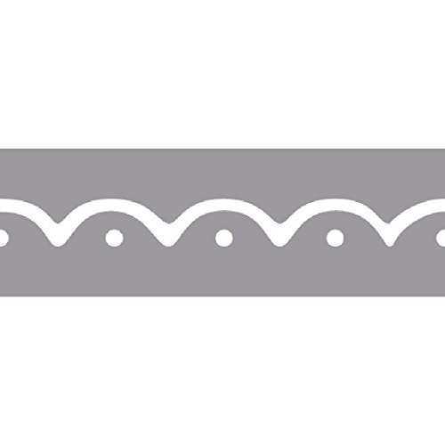 Rayher Perforadora bordes semi círculos, hasta 200 g/m², manualidades y Scrapbooking, 89754000