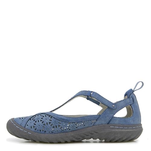 Jambu Women's Daffodil Comfort Casual Classic Mary Jane T-Strap Flats Fashion Shoes4