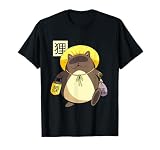 Tanuki Yokai japonés lindo mapache perro Camiseta