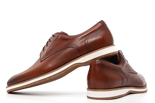 Men's Business Casual Dress Oxfords Shoes Formal Lace-Up Walking Sneakers for Office, Parties, and Daily Wear2