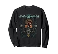 Heavy Metal Music design. Official Five Finger Death Punch Merchandise Five Finger Death Punch T-Shirts for Men, Women, Boys and Girls; Five Finger Death Punch Band T-Shirt; Five Finger Death Punch Shirt; 5FDP T-Shirts 8.5 oz, Classic fit, Twill-tape...