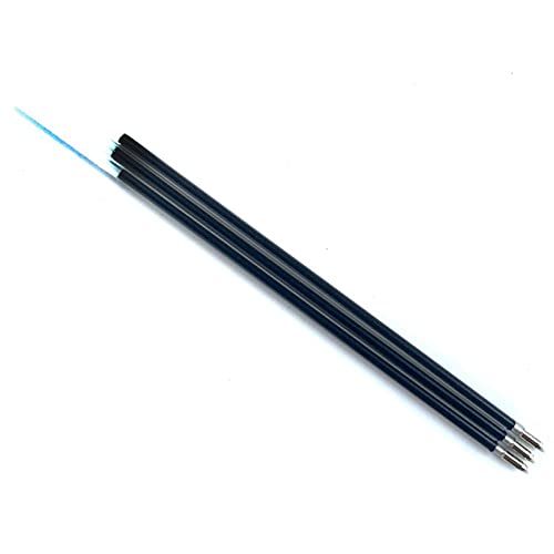 Ricarica per penna a sfera neutra a pallottola da 0,7 mm, colore: blu/nero/rosso universale sostituibile, punta in acciaio inox per uso scolastico