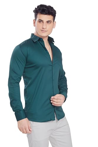Image of DIVISIVE Men's Solid Slim Fit Shirt