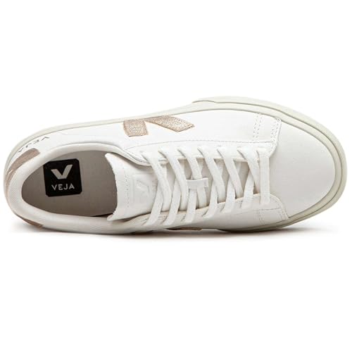 Image of VEJA, Men's, Campo, Extra White /Platine, 12, Medium