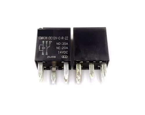 Relé automático CMA34-DC12V-CR-ZZ para instalar faros auxiliares y audio en coche 12V