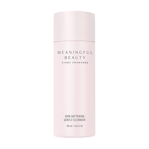 Meaningful Beauty Skin Softening Gentle Cleanser, Non-Foaming Face Wash Cream for Hydration and...