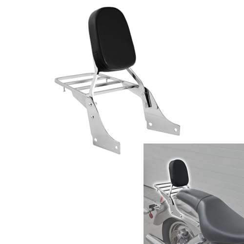 XMT-MOTO Chrome Sissy Bar Set