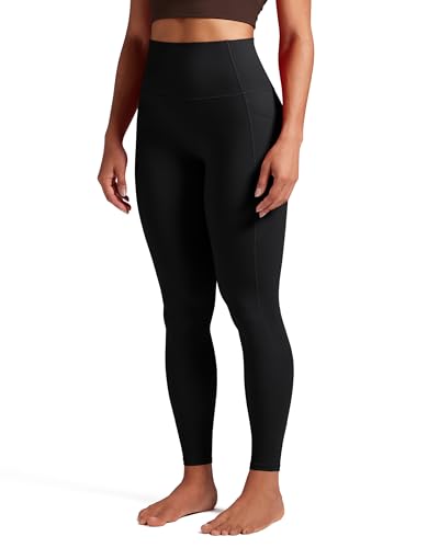 QUEENIEKE BareLuxe Womens Leggings with Pockets 25" No Front Seam High Waisted Workout Gym Yoga Pants Tights - Image 4