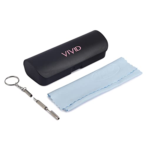 Image of VIVID Vision Unisex Adult Lightweight Eyewear Specs Case Cover | Protect Eye Glasses | Chashma Dibbi | Sunglass Box