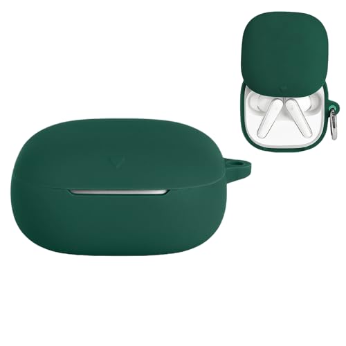 Lxhkekeke For Anker Soundcore Liberty 5 �P�[�X Bluetooth�C���z�� �P�[�X Bluetooth�C���z���p �V���R���J�o�[ �ϏՌ� ����ɋ����E���ɋ����E���􂢉\ �S���ی� �J�o�[ (�n��)