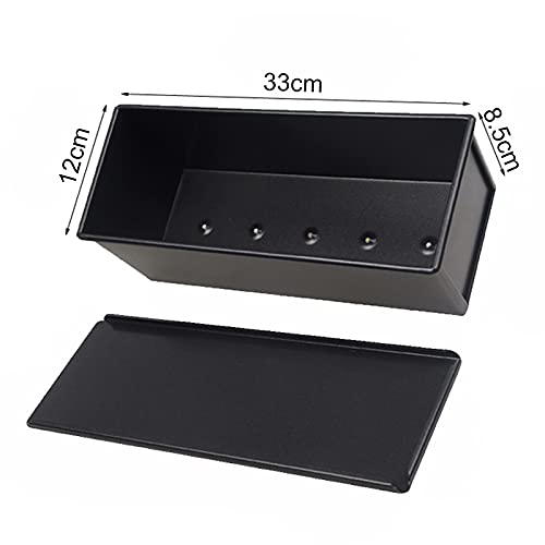 image for Astra Gourmet Pullman Loaf Pan With Cover/Baking Mould Cake Toast Brea