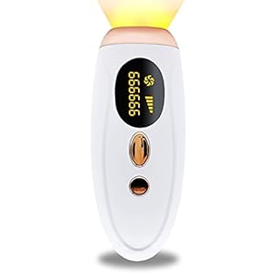 IPL-ontharing, permanente ontharing, pulslicht epilator voor mannen en vrouwen: draagbare IPL haarverwijderaar met 500.000 impulsen voor het hele lichaam thuis