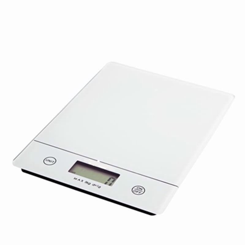 Kitchen Digital Scale 5 kg – Electronic Food Weighing Scale with High Precision Sensor for Cooking & Baking (WHITE)