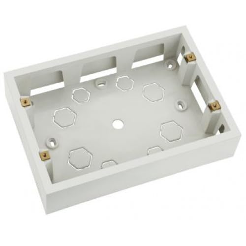 PM Cona PVC Surface Box 12M, White (Pack of 2) (6712-12M)-image-5