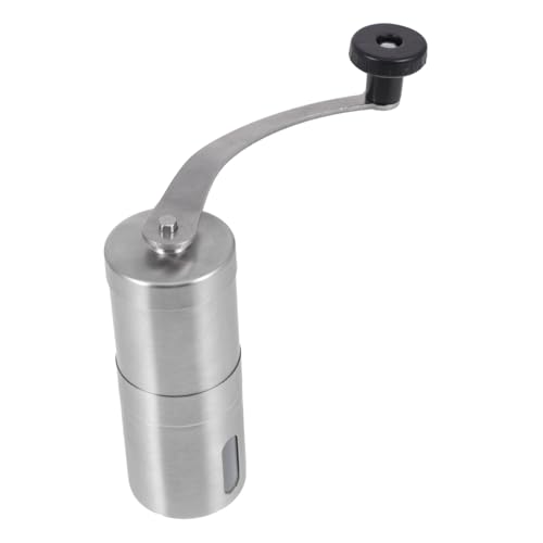 HOLIDYOYO Manuelle Kaffeemühle Aus Mit Keramikmahlwerk Für Zuhause Und Unterwegs Adjustable Grind Fineness Für Verschiedene Zubereitungsmethoden
