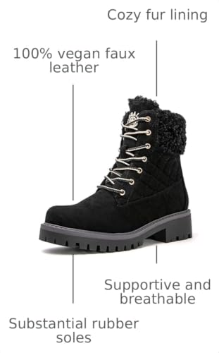 Women’s Fall Winter Quilted Ankle Boots - image 3