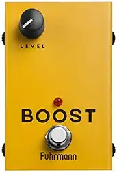 Pedal Fuhrmann Boost Bo20 Chaveamento True Bypass