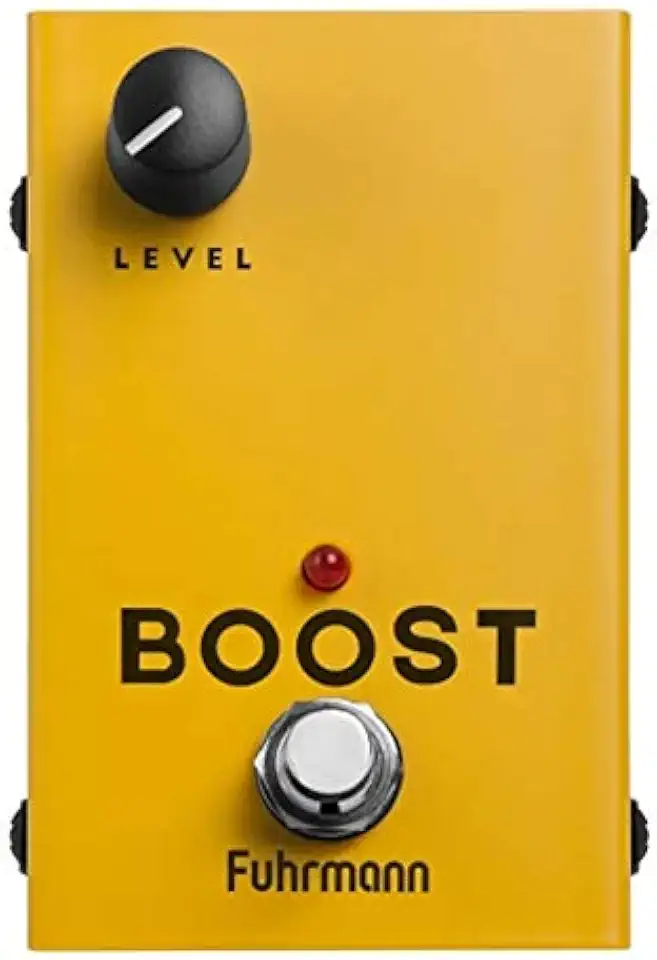 Pedal Fuhrmann Boost Bo20 Chaveamento True Bypass