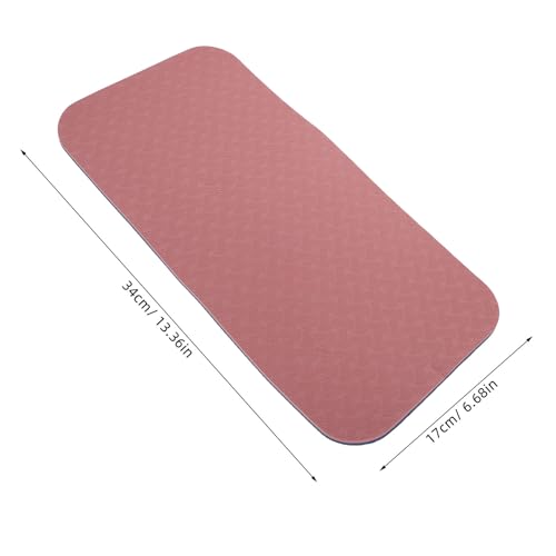 Almohadilla rectangular extragruesa para arrodillarse TPE para yoga para hombres y mujeres miniatura 2