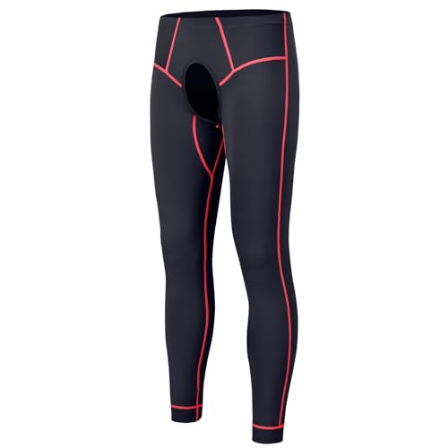 ZONBAILON Mens Thermal Pants Heated Compression Leggings Winter