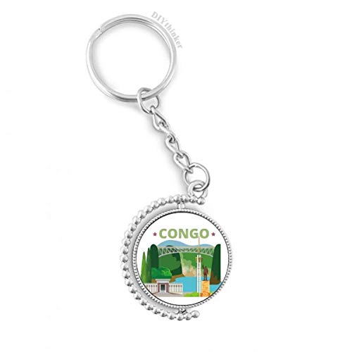 Llavero Congo rotativo para organizar las llaves del coche en sus viajes diarios