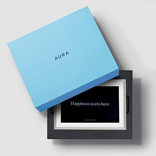 Aura Carver 10.1" WiFi Digital Picture Frame | The Best Digital Frame for Gifting | Send Photos from Your Phone | Quick, Easy Setup in Aura App | Free Unlimited Storage | (Clay with White Mat)