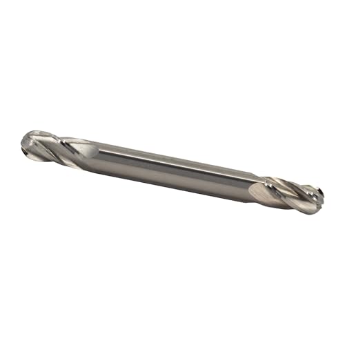 Image of Drill America 1 /2 inch Carbide 2 Flute Double End Stub End Mill, MMO Series