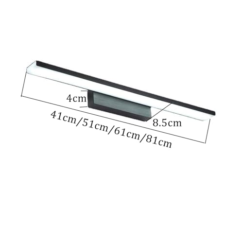 Lámparas de pared armario LED negro 40cm iluminacion interior para salon 3