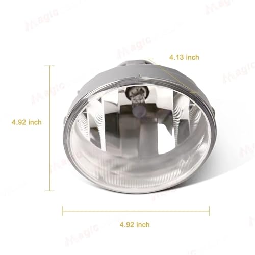Faro antiniebla Delantero para Toyota Sequoia 2008-2016 con bombillas y accesorios 2