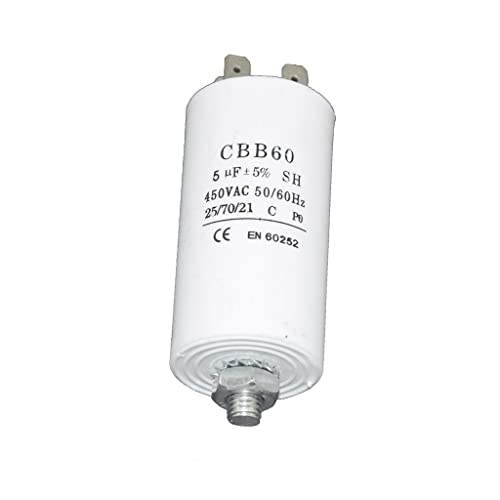 Ufixt Condensador de arranque de motor de microfaradios 5UF para AEG y Ariston Universal