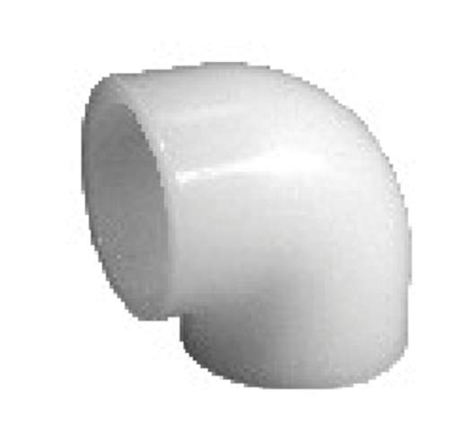 Coude 90° PVDF Ø63 PN16 haute résistance thermique et chimique pour fluides corrosifs