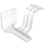 GLOTRENDS GPU縦置き ブラケット、150mm PCIE 5.0ライザーケーブル、3スロット厚GPUの場合、RTX5090 RTX4090 RX9070 RX7900対応、オープンPCI 7/8スロット設計のPCシャーシ