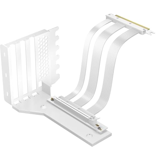 GLOTRENDS 3-Slot GPU Support Bracket with 150mm PCIe 5.0 Riser Cable for GPU Vertical Mount, Compatible with RTX5090 RTX4090 RX9070 RX7900, PC Cases with Open PCI 7/8-slot Design