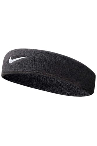 N.NN.07.010 Swoosh Unisex Siyah Antrenman Saç Bandı N.nn.07.010.os, Siyah Mstd