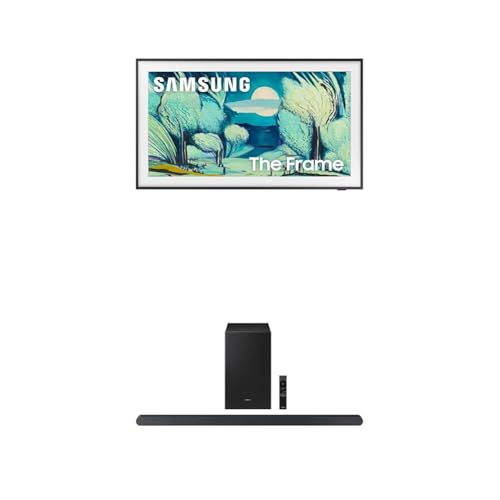 Image of Samsung 50-Inch Class The Frame LS03F 4K QLED Smart TV (2025 Model) + Samsung S700D 3.1ch Soundbar w /Wireless Dolby Atmos Audio, Ultra Slim Design, HW-S700D /ZA